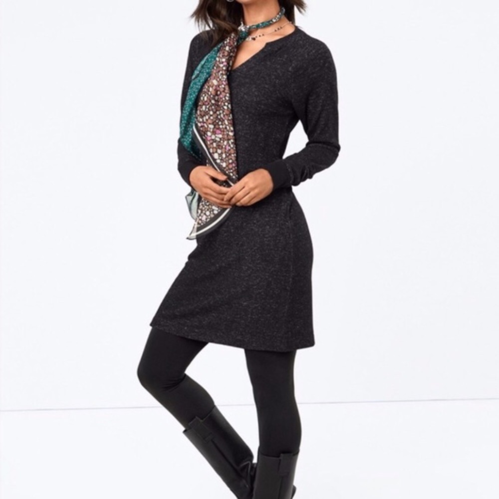 CAbi Heathered PJ Dress